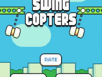 Flappy Bird开发商新作摇摆直升机:Swing Copters 